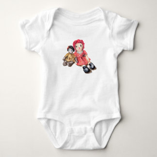 Baby Bodysuit Onsie met Rag Dolls