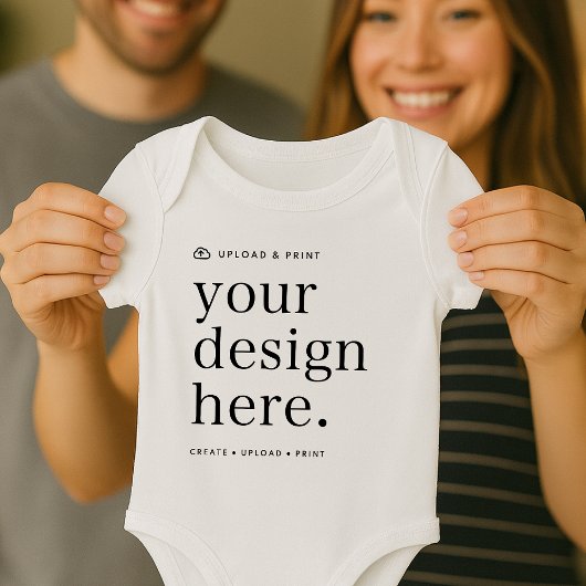 Baby Bodysuit Outfit Your Design Upload