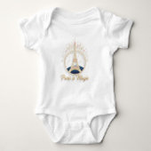 Baby Bodysuit - Paris Elegant Eiffel Tower (Voorkant)