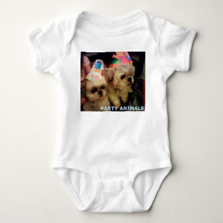 Baby Bodysuit Party Animals beroemd gemaakt door H