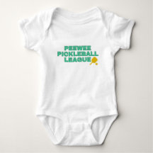 Baby Bodysuit Pickleball Aanpassen Peewee League