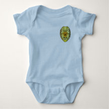 Baby Bodysuit PooP! Politie Bodysuit
