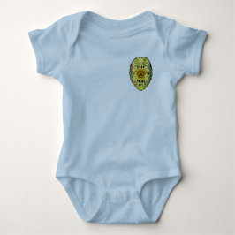 Baby Bodysuit PooP! Politie Bodysuit