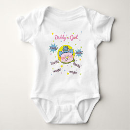 Baby Bodysuit Rootin' Tootin' Cowgirl personaliser