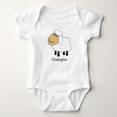 Baby Bodysuit Sheep Design (Voorkant)