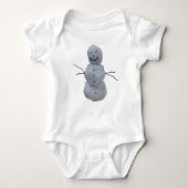 Baby Bodysuit - Sneeuwman (Voorkant)