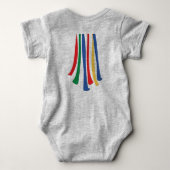 Baby Bodysuit - Toekomstige Oekraïense danser (Achterkant)