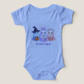 Baby Bodysuit Too Cute to Spook (Design voorkant)