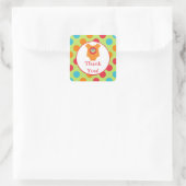 Baby Bodysuit Uil Baby shower Sticker (Tas)