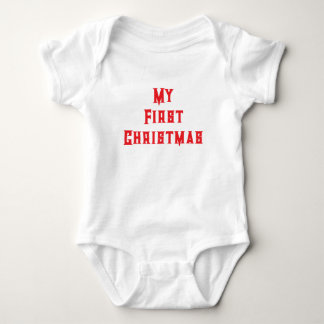 Baby bodysuit voor kerst