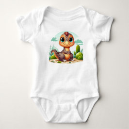 baby bodysuits voor kinderen Funny Babysaurus