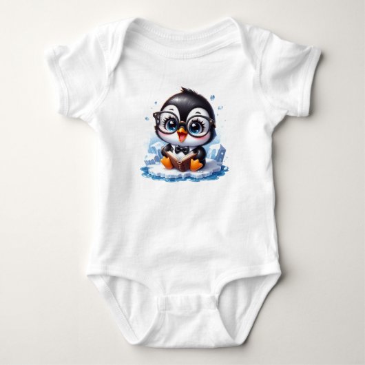baby bodysuits voor kinderen Grappige waterverf Di (Voorkant)