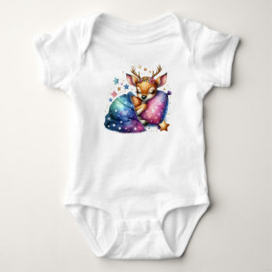baby bodysuits voor kinderen Grappige waterverf Di
