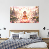 Baby Boeddha Canvas Afdruk (Insitu (Slaapkamer))