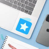 baby boek sticker (Laptop met iPhone)