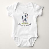 Baby Boer koe Babygrow Romper (Voorkant)