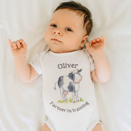 Baby Boer koe Babygrow Romper