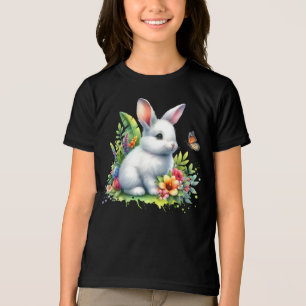 Baby boerderijdier Konijn Sublimatie Clipart-88186 Tri-Blend Shirt