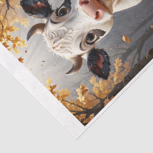 Baby Boerderijdieren: het kalfsvlees Tissuepapier (Detail)