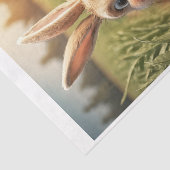 Baby Boerderijdieren: het kleine konijn Tissuepapier (Detail)