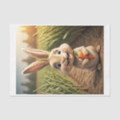 Baby Boerderijdieren: het kleine konijn Tissuepapier (Voorkant)