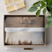 Baby Boerderijdieren: kleine cot pony Tissuepapier (Geschenk)