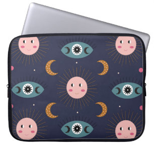 Baby Boho, hippie chique patroon. Laptop Sleeve