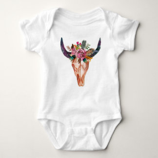 Baby Boho Longhorn Romper