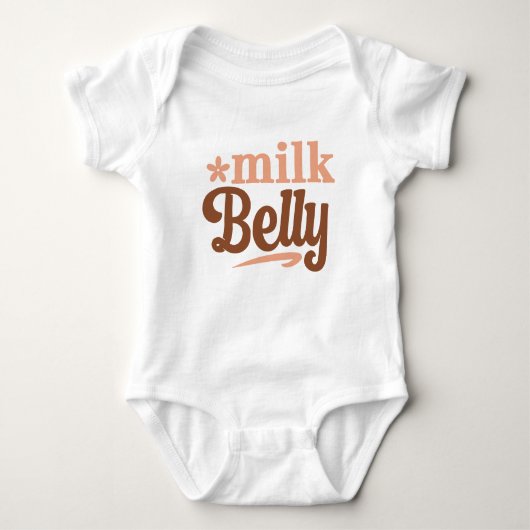 Baby Boho Milk Belly Romper (Voorkant)