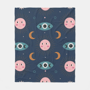 baby boho naadloos. Hippie chic ba Fleece Deken