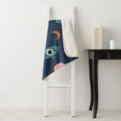 baby boho naadloos. Hippie chic ba Sherpa Deken (In situ)