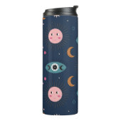  baby boho naadloos. Hippie chic ba Thermosbeker (Gedraaid links)