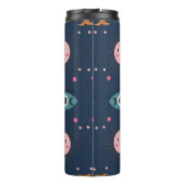  baby boho naadloos. Hippie chic ba Thermosbeker (Achterkant)