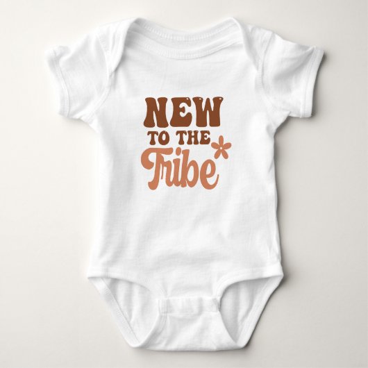 Baby Boho nieuw voor de stam Romper (Voorkant)