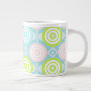 Baby Boho Patroon met Cirkels Grote Koffiekop