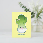Baby Bok Choy Briefkaart (Staand voorkant)