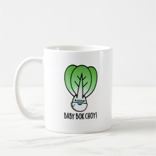 Baby Bok Choy Funny Veggie Pun Koffiemok