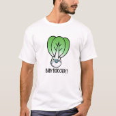Baby Bok Choy Funny Veggie Pun T-shirt (Voorkant)