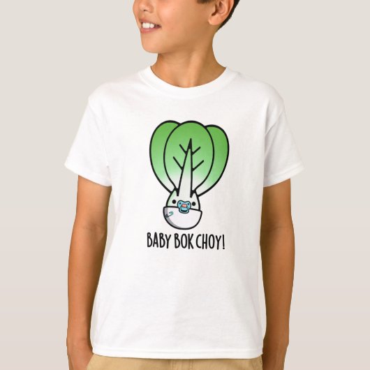 Baby Bok Choy Funny Veggie Pun T-shirt (Voorkant)