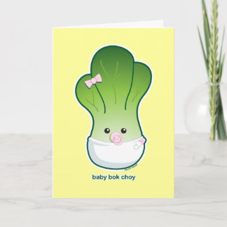 Baby Bok Choy Kaart