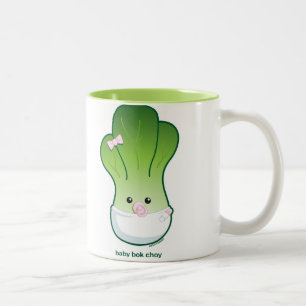 Baby Bok Choy Tweekleurige Koffiemok