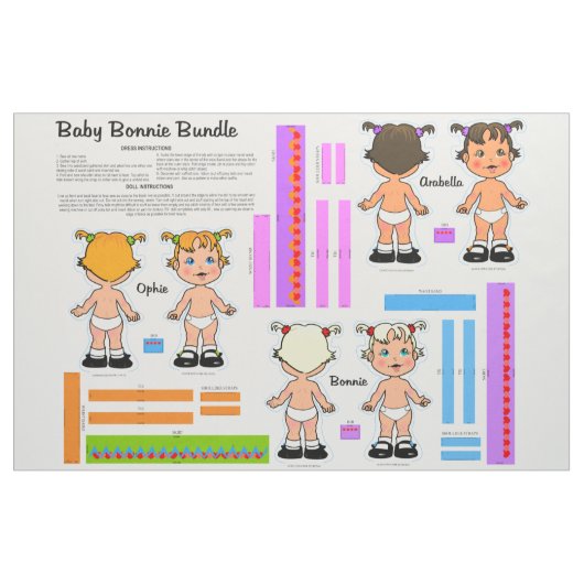 BABY BONNIE BUNDLE-SERIE STOF (Yard (91,4 cm))
