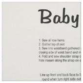BABY BONNIE BUNDLE-SERIE STOF (Swatch)