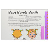 BABY BONNIE BUNDLE-SERIE STOF (Fat Quarter)