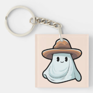 Baby Boo Cowboy Geest Halloween Collectie Sleutelhanger