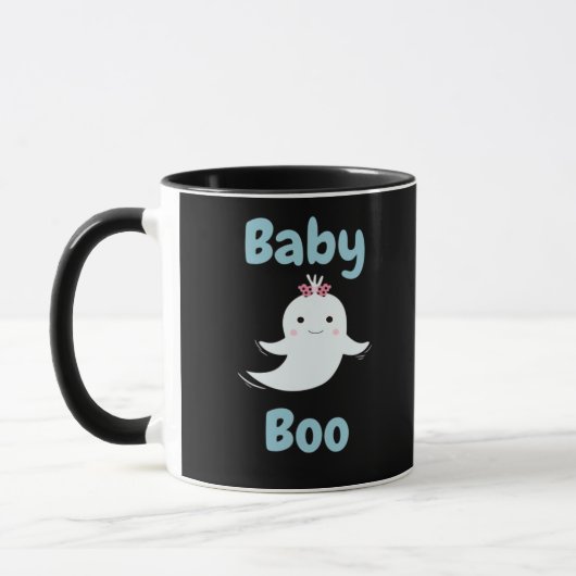 Baby Boo Cute Halloween Kids Or Couples Gift Mok (Links)