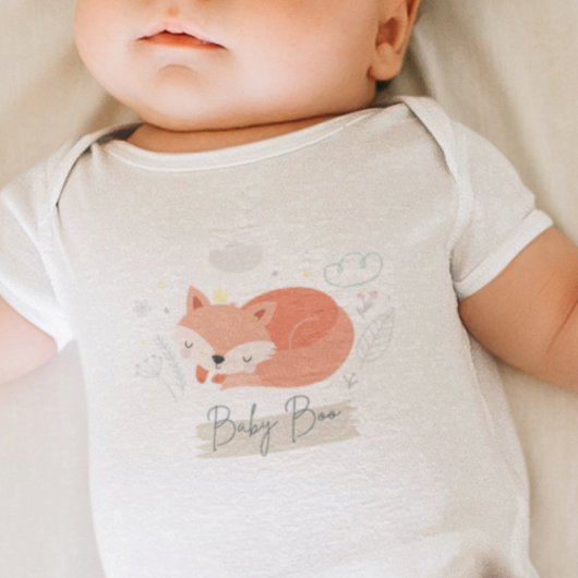 Baby Boo-Fox Romper