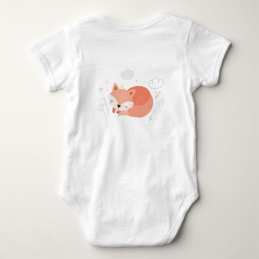 Baby Boo-Fox Romper (Achterkant)