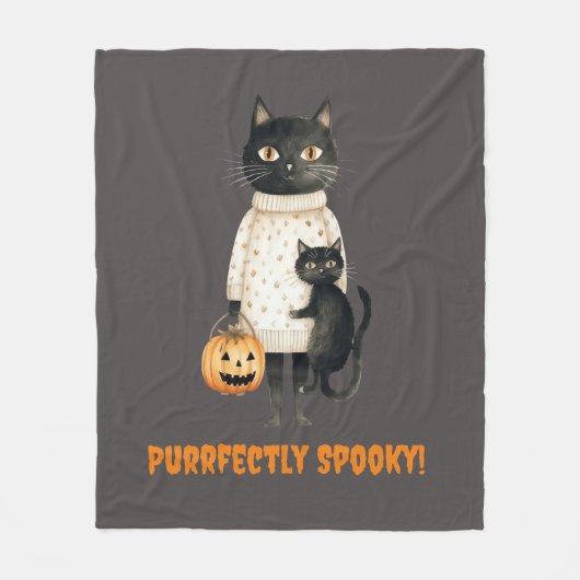 Baby Boo Halloween deken (Voorkant)