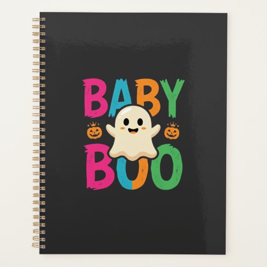 Baby Boo Halloween Geest Ontwerp_1 Planner (Voorkant)